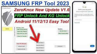 Zero Knox Removal Tool Samsung Android 13 FRP Bypass Adb Not Working Fixed | Samsung FRP Tool 2023