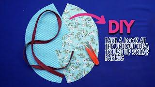 DIY Easy Coin Purse Sewing Tutorial Take a look at the unique idea to use up scrap fabric