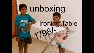 Ironing Table Unboxing | #Houzie Metal Ironing Board Table - #Foldable  | Amazon Product