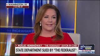 The Federalist's Mollie Hemingway Talks About NCLA's 1st Amendment Lawsuit Against State Department