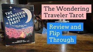 The Wandering Traveler Tarot Review and Flip Through