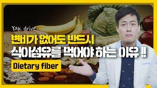 변비가 없어도 반드시 식이섬유를 먹어야 하는 이유? #약드라이브 #칼로리 #약국 #약사 #건강정보 #식이섬유 #장내환경 #유익균 #변비