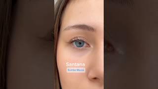 Renkli Lens  Claro Santana 🩵 Sumba Mavisi #lens #makyaj #trend #müzik #renklilens