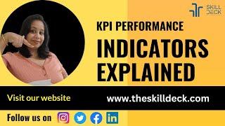 KPI performance indicators explained