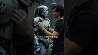 Ai Robot and Aryan friendship..     #ai #viralshorts #trendingshorts #viralai #alonmusk #usa
