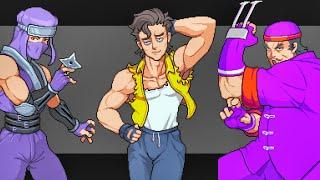 All 3 DLC Characters Special Moves Showcase Gameplay | Double Dragon Gaiden : Rise of the Dragons