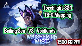 Torchlight SS4 // 1500FE !?!?! // T8-0 Juice Mapping // Lava Sea vs Voidlands