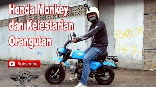 Uniiiiik.. Honda Monkey | Save Orangutan #MotoVlog - #Biker Garing