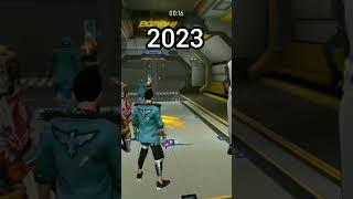 2017 vs 2023 free fire #freefireshorts #viral #rahul gmr