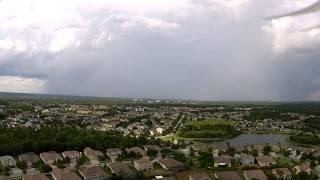 May Storms Firing up in the Tampa, FL Area From Above, DJI Phantom 2 Vision Plus V3