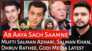 Mufti Salman Azhari | Salman Khan | Dhruv Rathee | Godi Media Latest | Mr Reaction Wala