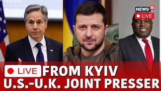 UK US Joint Press Briefing LIVE | Russia Ukraine War | Zelensky LIVE News | Vladimir Putin | N18G