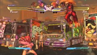 Street Fighter x Tekken: Poison Special Gameplay