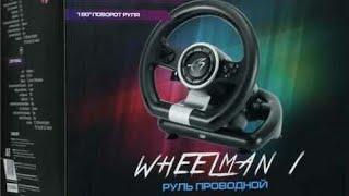 Обзор на игровой руль “DEXP WHEELMAN PRO”