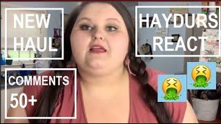 HAYDURS react to Amberlynn's new grocery haul