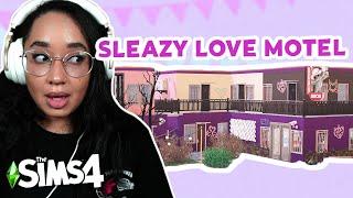 I built a SLEAZY Love Motel in The Sims 4