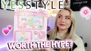 THE ELUSIVE YESSTYLE BEAUTY ADVENT CALENDAR UNBOXING - BUT IS IT WORTH THE HYPE?   MISS BOUX