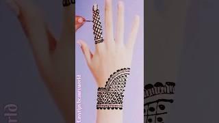 Stylish Simple Mehndi Design| Mehandi Design #mehndi #youtubeshorts #henna #viral #trending #shorts