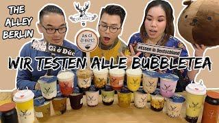 [DEU ] Review The Alley - Berlin | Uống Thử Tất Cả Các Loại Trà Sữa Tại The Alley | Ăn Gì Ở Đức