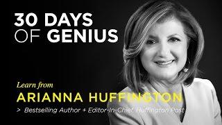 Arianna Huffington on CreativeLive | Chase Jarvis LIVE | ChaseJarvis