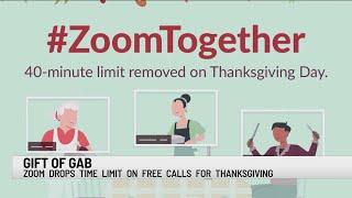 Zoom drops time limit on free calls for Thanksgiving
