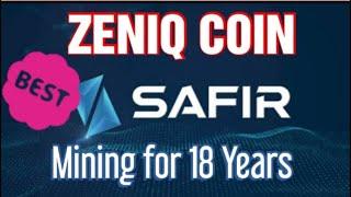 Safir.com Dubai Based Company || Zeniq Coin Mining Hub || 100% Secure || Crypto Mining For 18 Years.