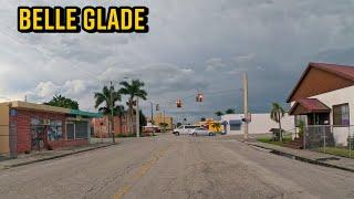 Driving Through Belle Glade Florida