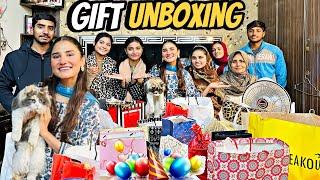 BIRTHDAY GIFT UNBOXING| Sbh ne kya gifts diye? | NA102