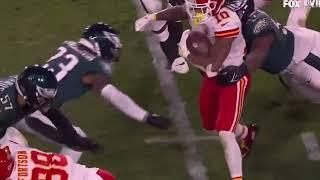 CJ Gardner-Johnson HUGE HIT on Isiah Pacheco | Chiefs vs Eagles | Super Bowl 58