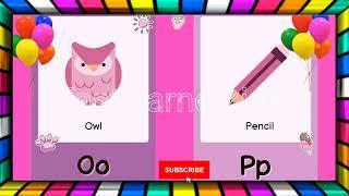 ABC Phonics Song: Fun Alphabet Sounds & Rhyming Words for Early Learning"|| A For Apple | ABC Songs