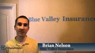 Blue Valley Insurance - Testimonial for PC Care Support