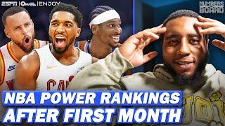 NBA Power Rankings after the 1st month of the season  | Numbers On The Board