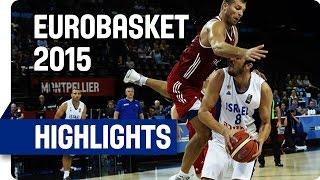 Israel v Russia - Group A - Game Highlights - EuroBasket 2015