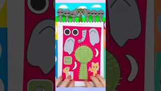 Lirilì Larilà - Sprunki Italian Brainrot Sticker Book  스프런키 이탈리안 브레인롯 스티커Asmr
