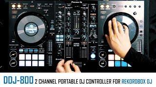 DDJ-800 | a fresh design for 2 channel DJ controllers from Pioneer DJ