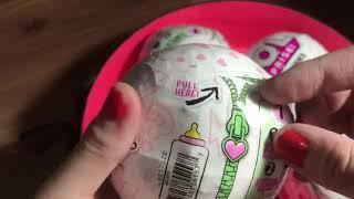 asmr unboxing lol glitter series mc swag doll