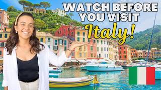 WATCH THIS BEFORE VISITING ITALY  Ultimate ITALY Travel Guide!