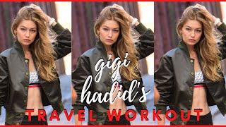 GIGI HADID'S AT HOME WORKOUT | NO EQUIPMENT | 15 MIN TOTAL BODY