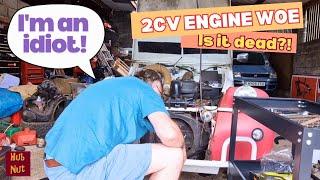 I almost killed my 2CV engine, Berlingo on the road. Weekly fleet update.