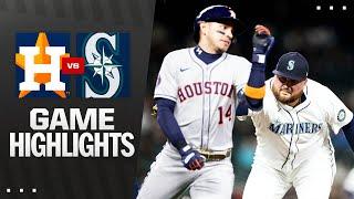 Astros vs. Mariners Highlights (4/7/25) | MLB Highlights