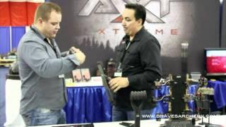 Draves Archery at the 2012 Mathews Trade Show with Archer Xtreme Carbon Vapor Hyper Lite Quiver