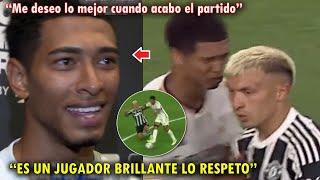 BELLINGHAM SOBRE LISANDRO MARTINEZ tras PELEA HOY | REAL MADRID VS MANCHESTER UNITED HOY