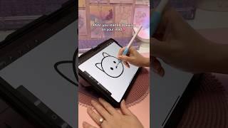 iPad drawing ️ apple pencil | procreate app | digital art | iPad accessories