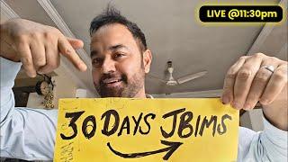 30 Days to MBA CET | JBIMS strategy | Selection criteria for JBIMS | Target 140 Plus