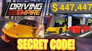 Driving Empire ADMIN CASH Codes *SECRET*