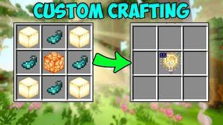 How to Create Custom Crafting Recipes in Minecraft Bedrock | Bedrock Command Block Tutorial