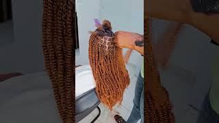 Spring twist at GEE CURLY SALON #foryou#springtwist  #braidhairstylesforblackwomen