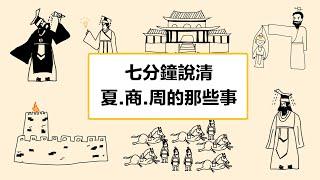 從中國第一個王朝說起 夏、商、周的那些事 歷史上夏朝 夏禹 夏啟 夏桀 商朝湯王 紂王 周朝 周武王 周厲王 周幽王 褒姒 東周 西周 一次性說清 | 有點意思