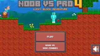 Noob vs Pro 4 Lucky Block Adventure Part 1