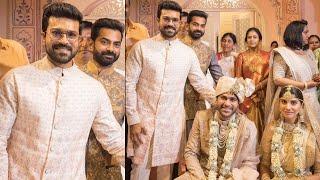 Sharwanandh Wedding Visuals | Ram Charan | Tolly Talkies